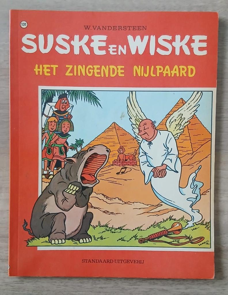 Suske en Wiske. Het zingende nijlpaard. 1972., Gelezen, Verzenden, Willy Vandersteen, Eén stripboek