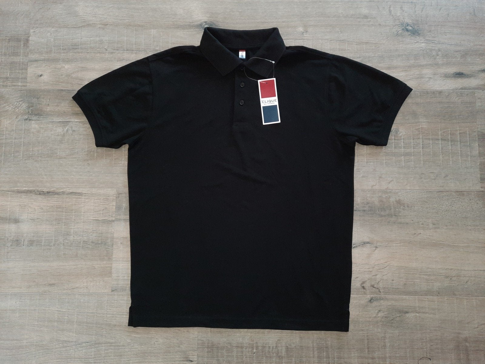 Beveiliging Polo Van Clique Maat M NIEUW, Maat 48/50 (M), Clique, Zwart, Nieuw