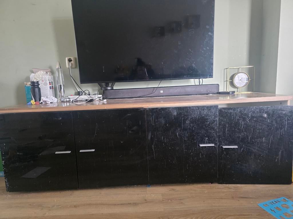 Tv dressoir opknap kast, Ophalen of Verzenden, Gebruikt, 25 tot 50 cm, Minder dan 100 cm
