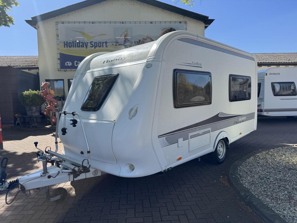 Hobby Excellent 410 SFE Mover,Voortent, Bedrijf, Treinzit, Overige typen, 4 tot 5 meter