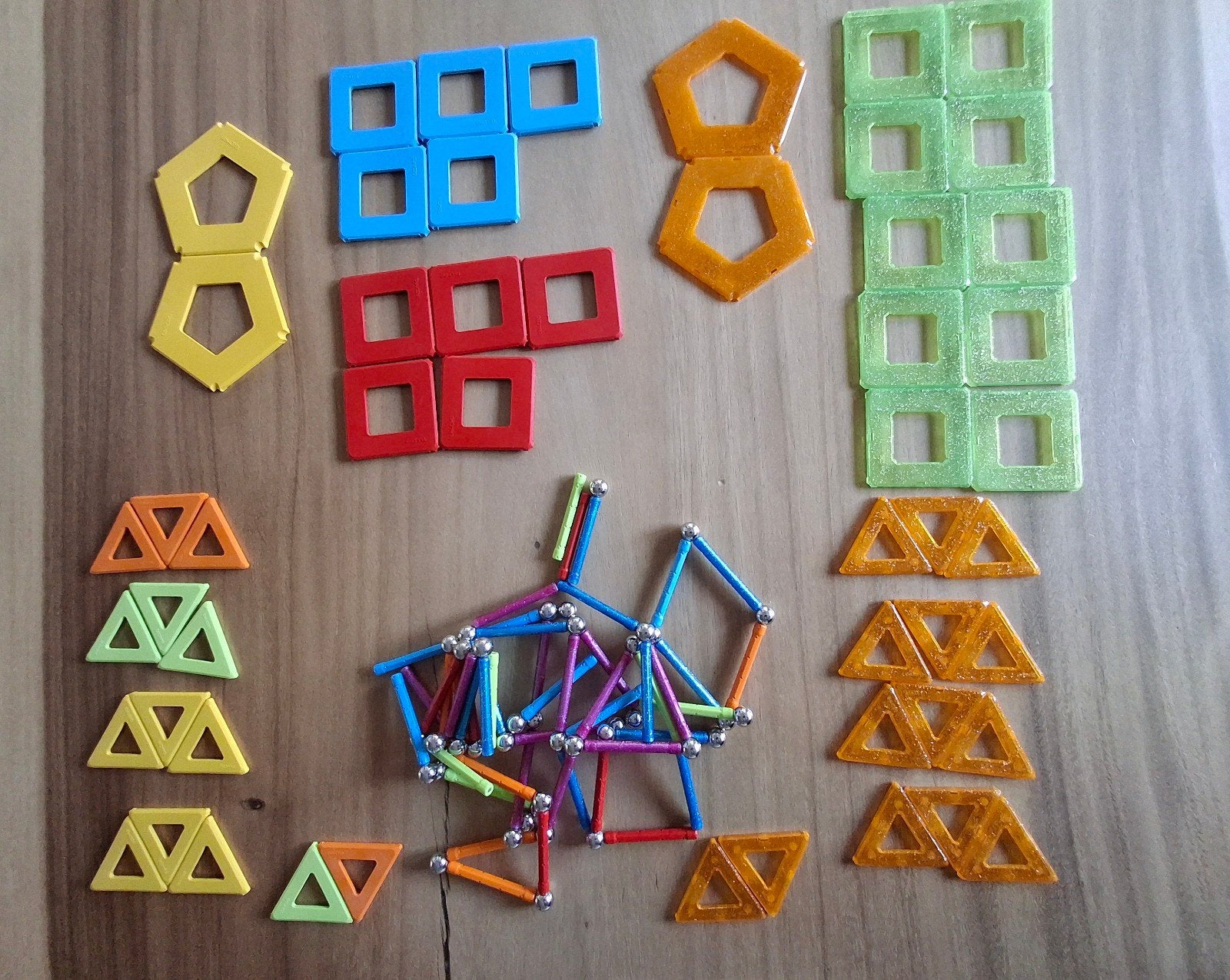 Geomag magneten, Kinderen en Baby's, Ophalen of Verzenden, Zo goed als nieuw, Overige merken