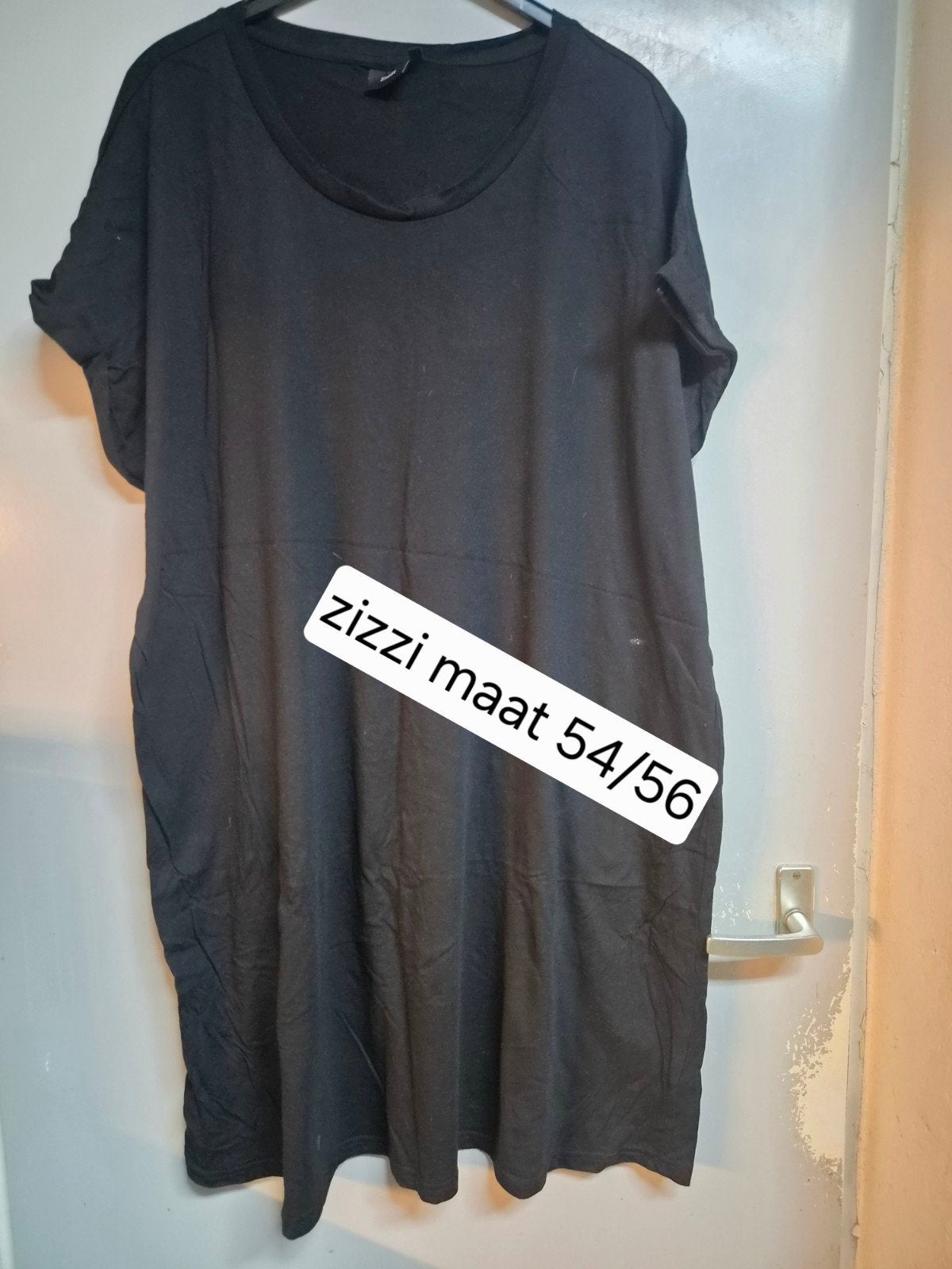 zizzi 54/56, Kleding | Dames, Ophalen of Verzenden, Zo goed als nieuw, Zwart, Broek of Spijkerbroek