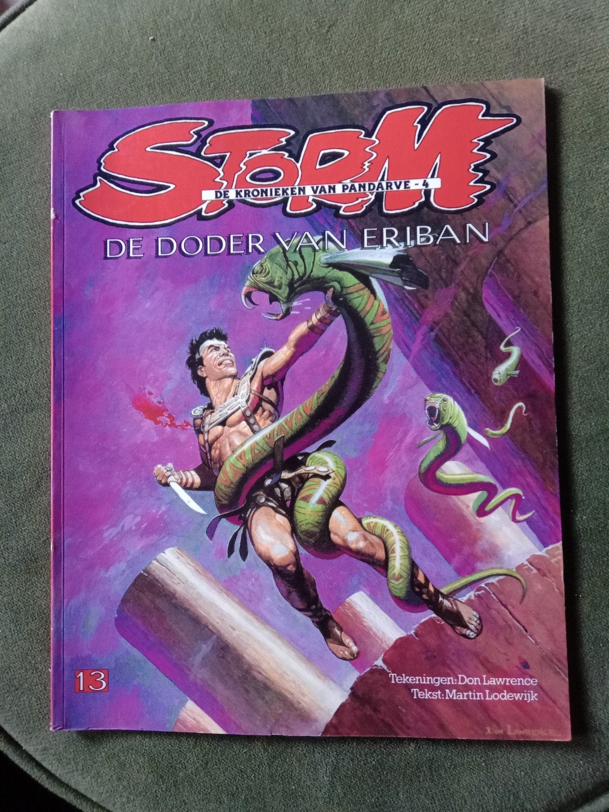Storm: De Kronieken van Pandarve - Complete Serie (13-20), Gelezen, Complete serie of reeks, Don Lawrence, Martin Lodewijk, Ophalen of Verzenden