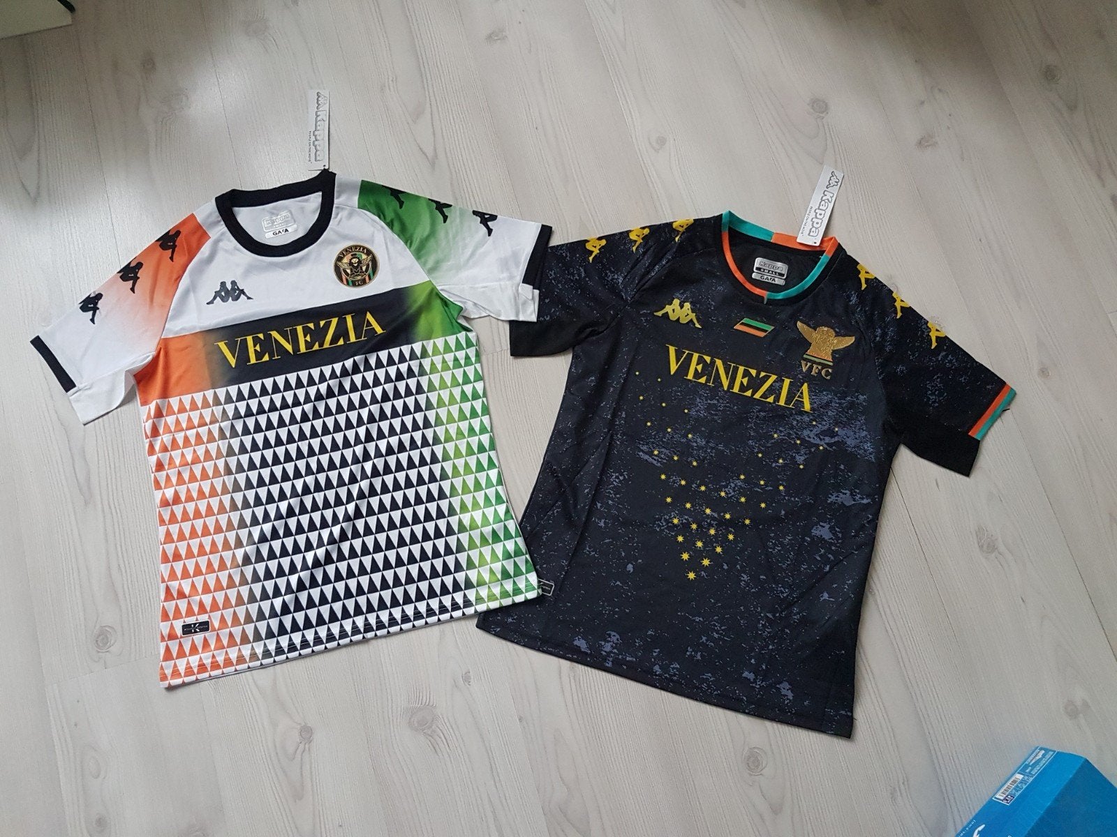 Venetië Kappa heren voetbalshirt in size s/m, Sport en Fitness, Voetbal, Maat XS of kleiner, Ophalen of Verzenden, Zo goed als nieuw