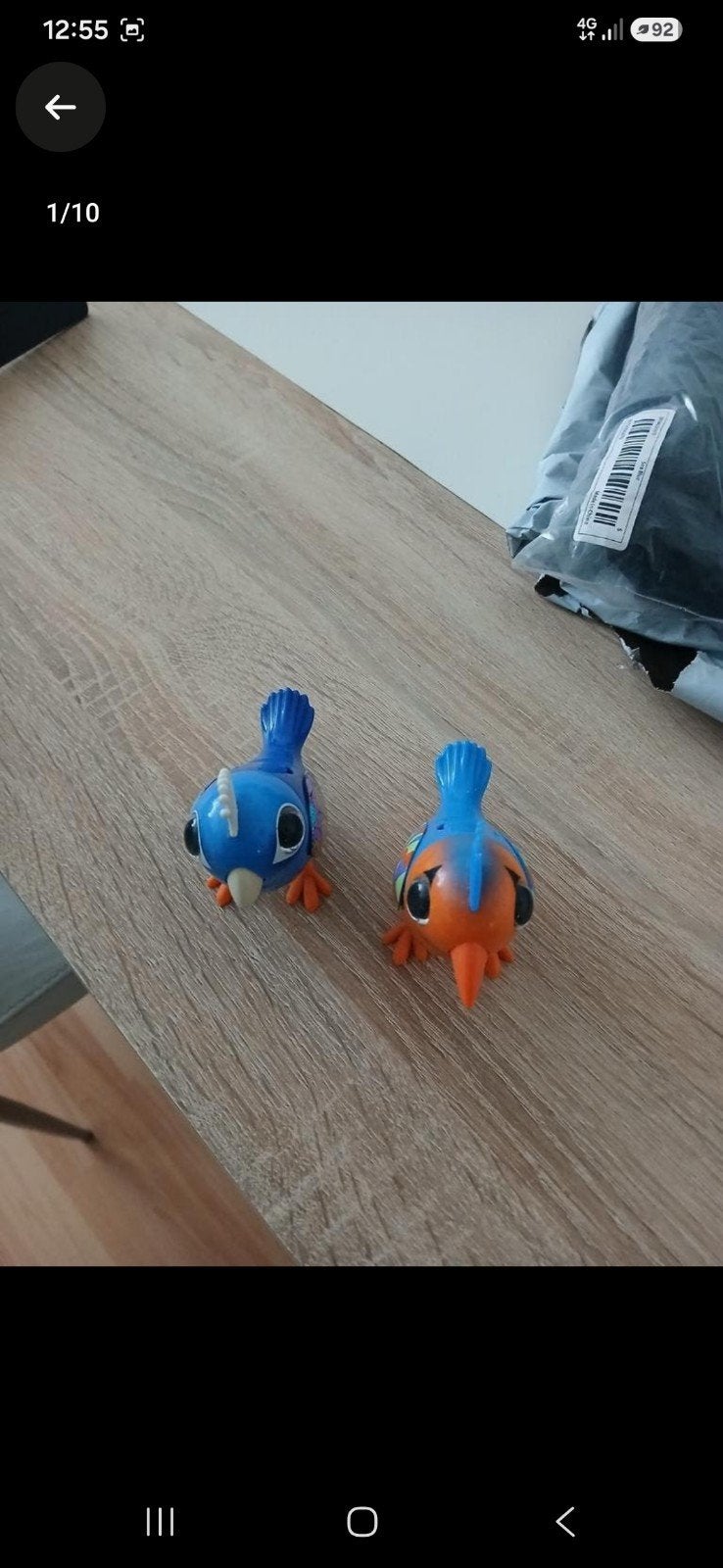 Interactieve DigiBirds Speelgoed Vogeltjes - Blauw & Oranje, Ophalen of Verzenden
