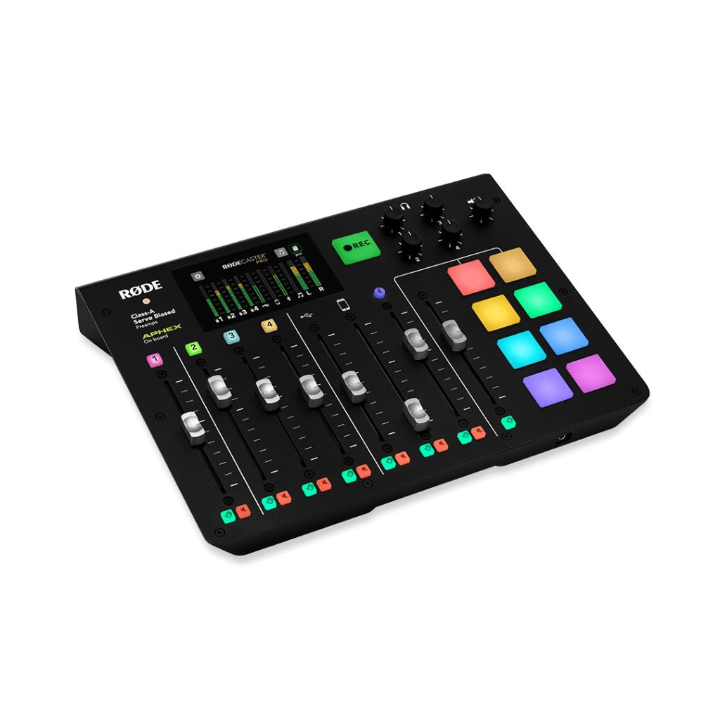 Rode RØDECaster Pro – complete podcaststudio / mengpaneel, Ophalen of Verzenden, Gebruikt, 5 tot 10 kanalen, Microfooningang