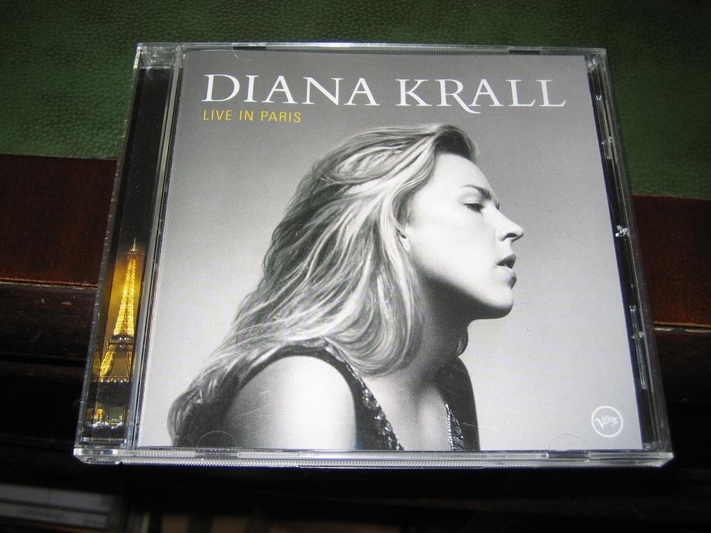 Diana Krall – Live in Paris -, Ophalen of Verzenden, 1980 tot heden, Zo goed als nieuw, Jazz