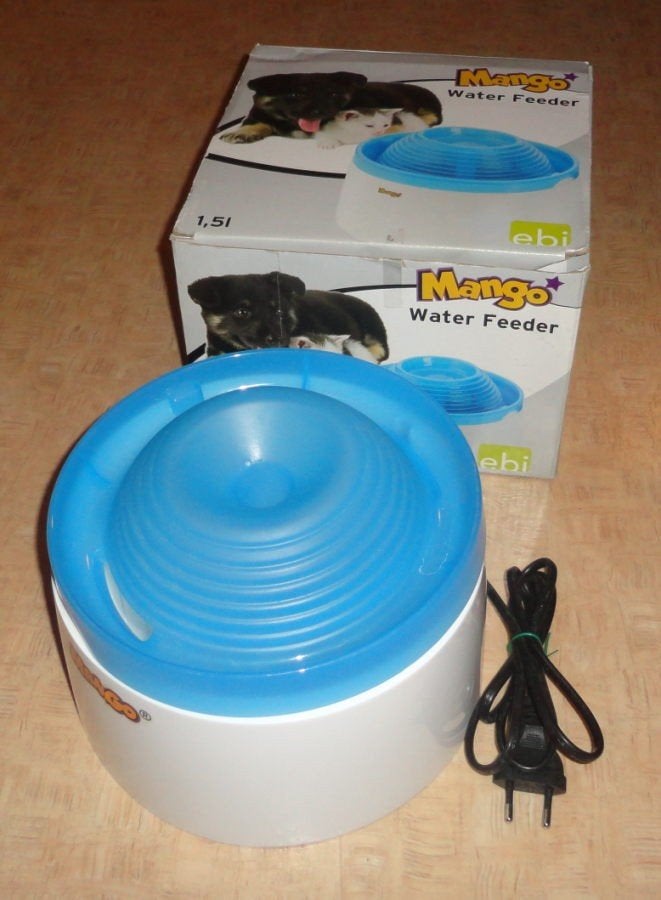 EBI Pet Mango Water Feeder (Drinkfontein 1,5L), Ophalen of Verzenden, Automatisch, Zo goed als nieuw