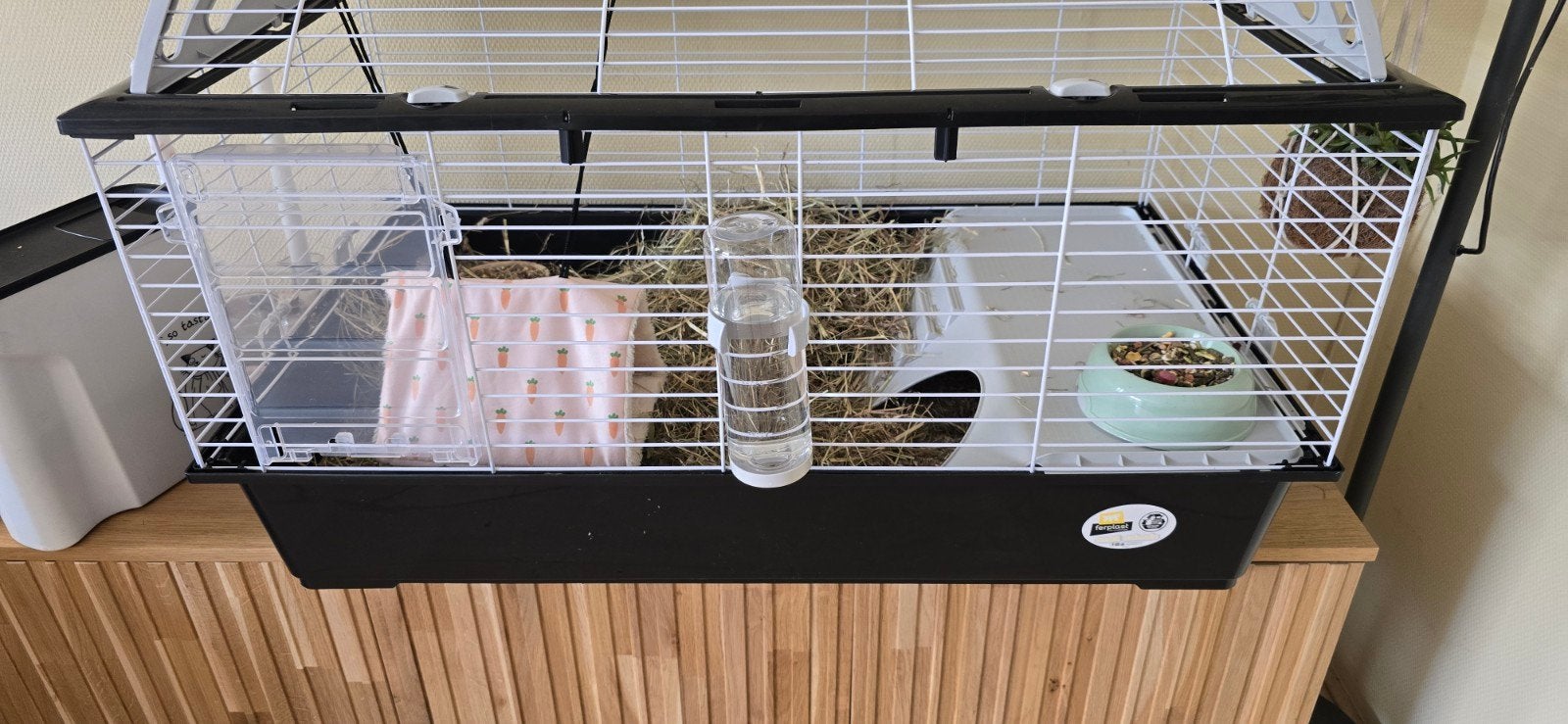 cavia/ konijnen hok 3 weken oud, Zo goed als nieuw, Hok, Cavia, Ophalen