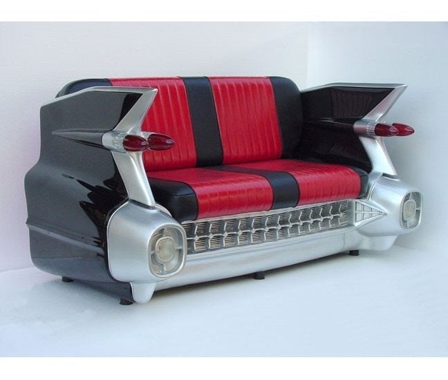 Sofa - Autobank - met verlichting - 195 cm, Ophalen, HorecaBeelden, 150 tot 200 cm, 75 tot 100 cm