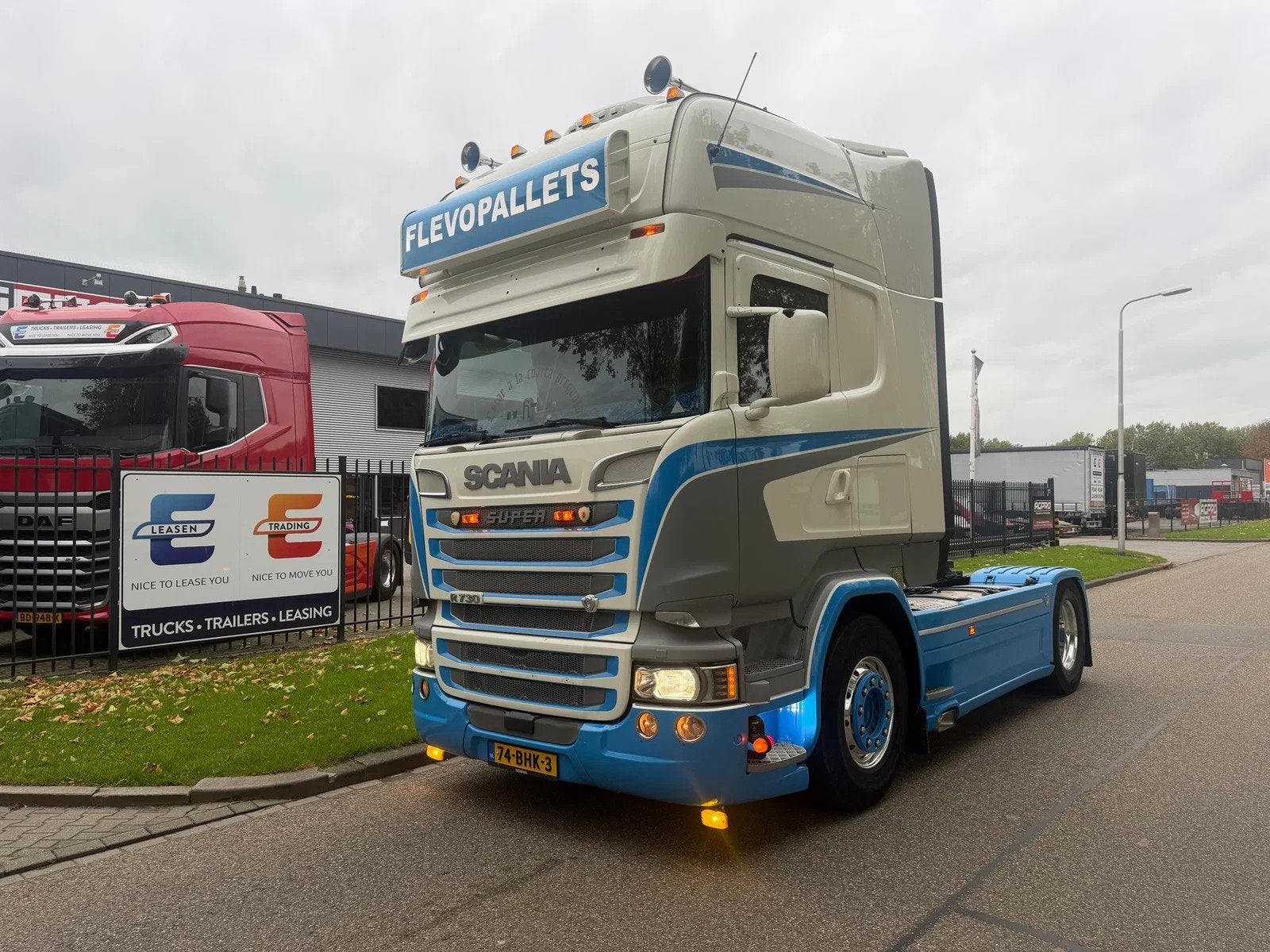 Scania R730 V8 - STANDAIRCO - FULL AIR - KING OF THE ROAD, Auto's, Automaat, Achterwielaandrijving, Euro 6, Scania