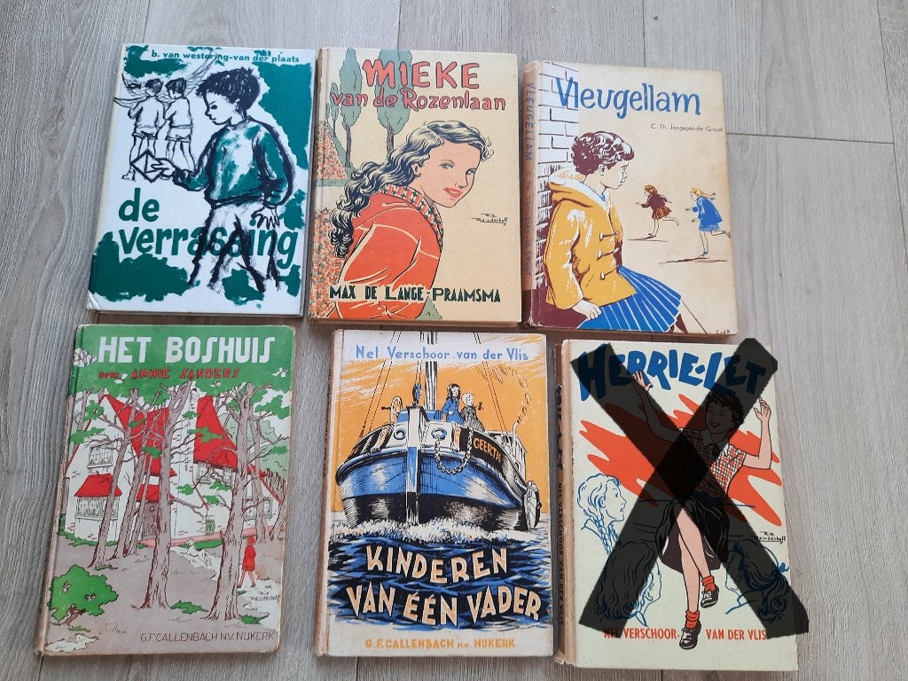 Diverse oude jeugdboeken, Ophalen of Verzenden, Gelezen, Fictie algemeen