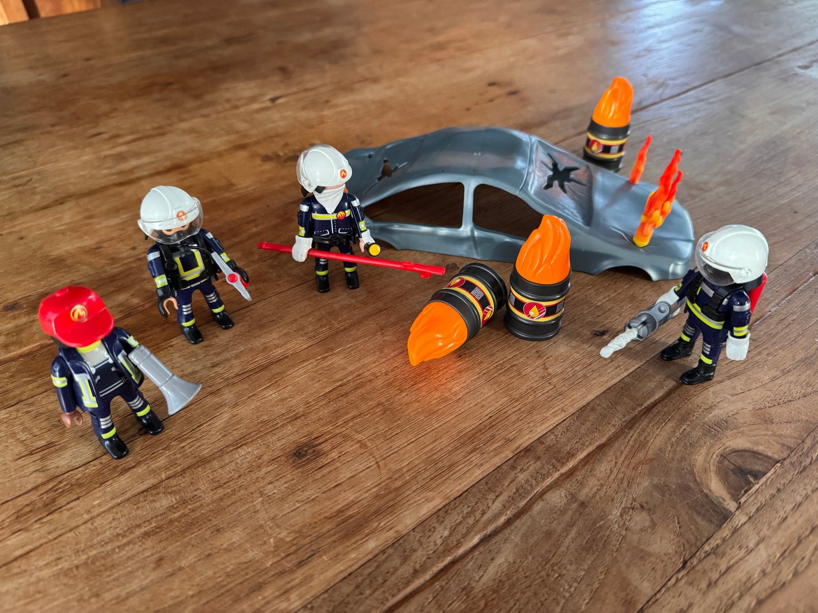 Playmobil City Action Brandweer, Gebruikt, Complete set, Voertuig, Ophalen of Verzenden