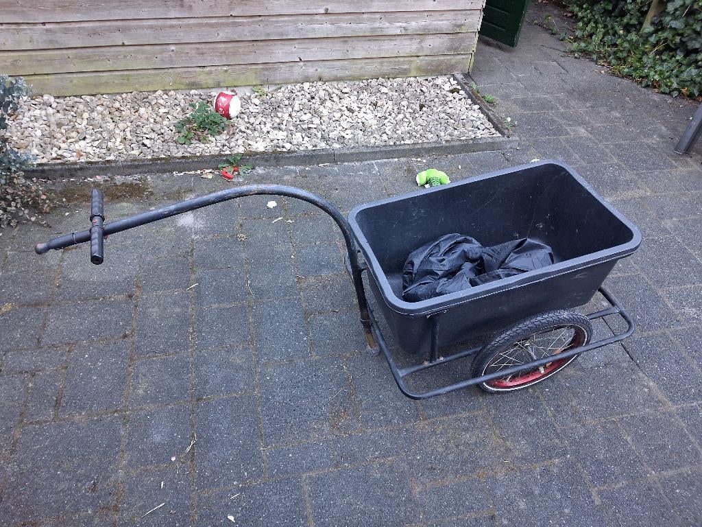 Fietskar, Ophalen, Gebruikt, Kinderkar, Vering