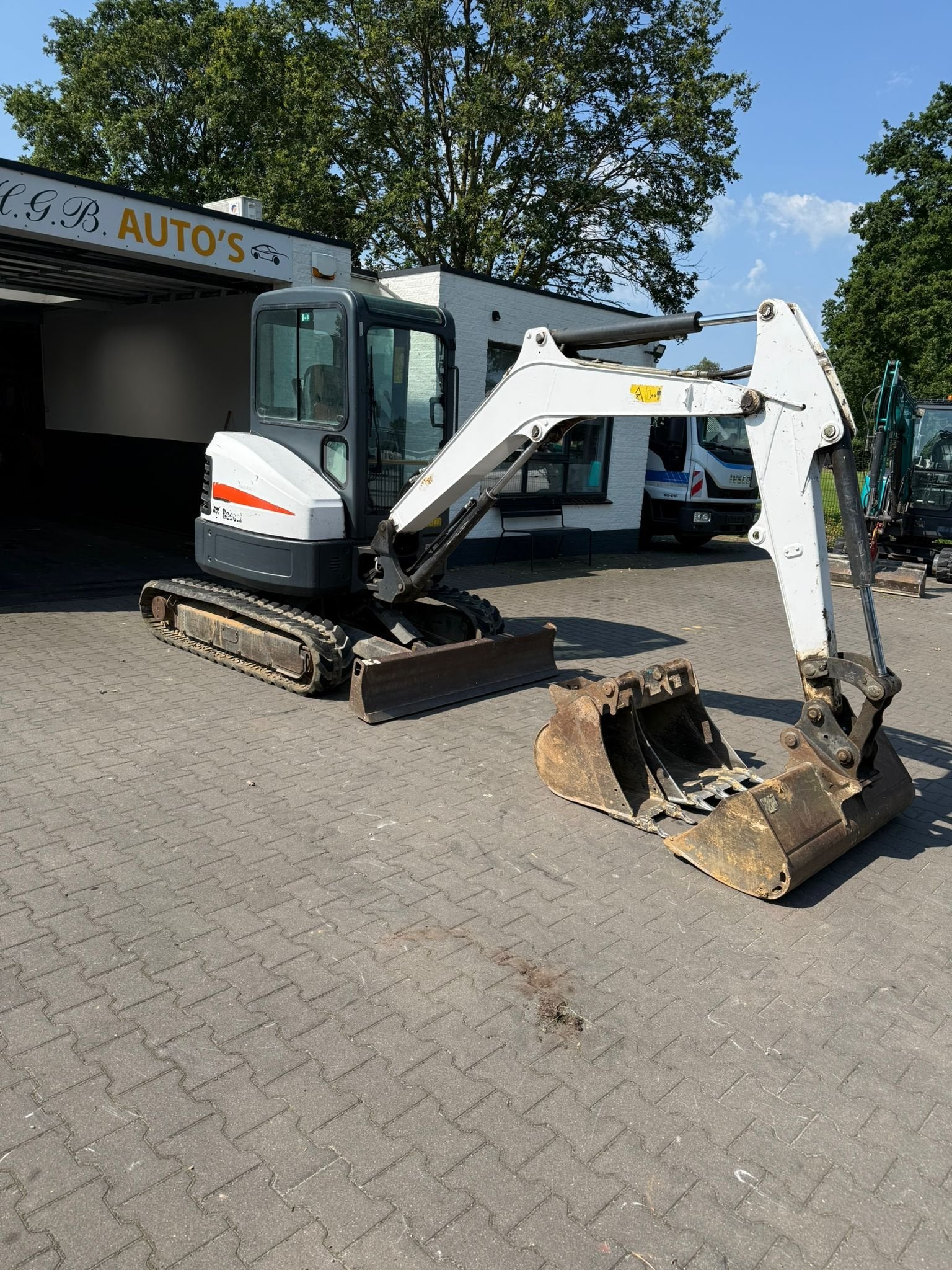 Bobcat E 35 (bj 2017), Graafmachine