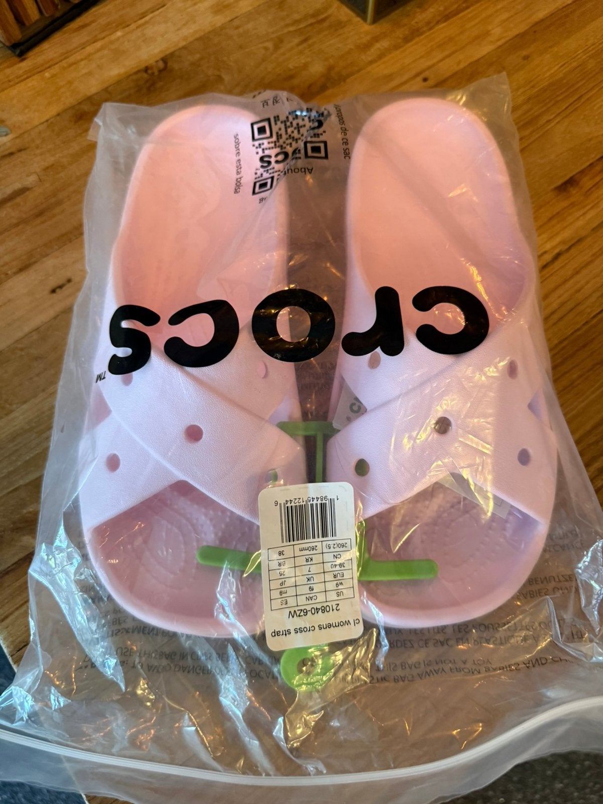 Crocs slippers nieuw mt 39/40, Slippers, Nieuw, Ophalen of Verzenden, Roze