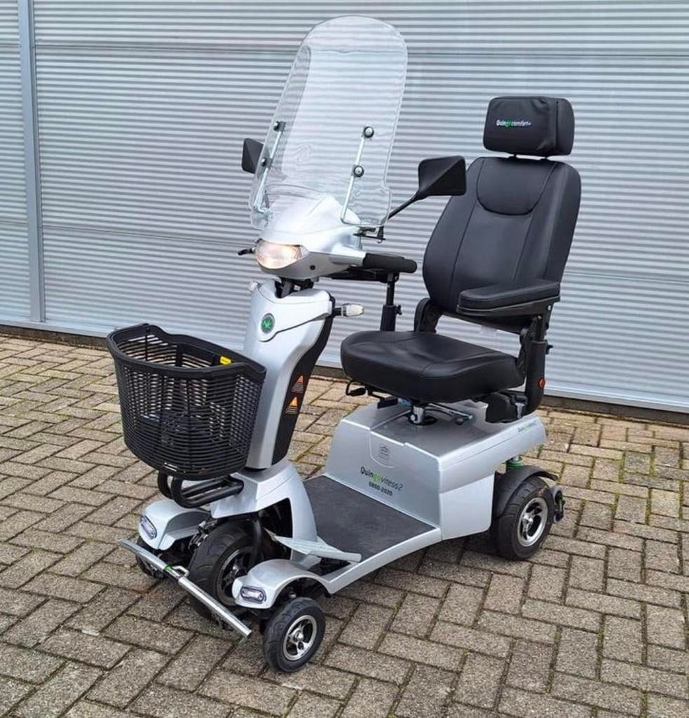 Quingo Vitess 2 | bijna nieuw! 153km | incl nieuwe accu's, Diversen, ., Ophalen of Verzenden, ., 36 t/m 45 km