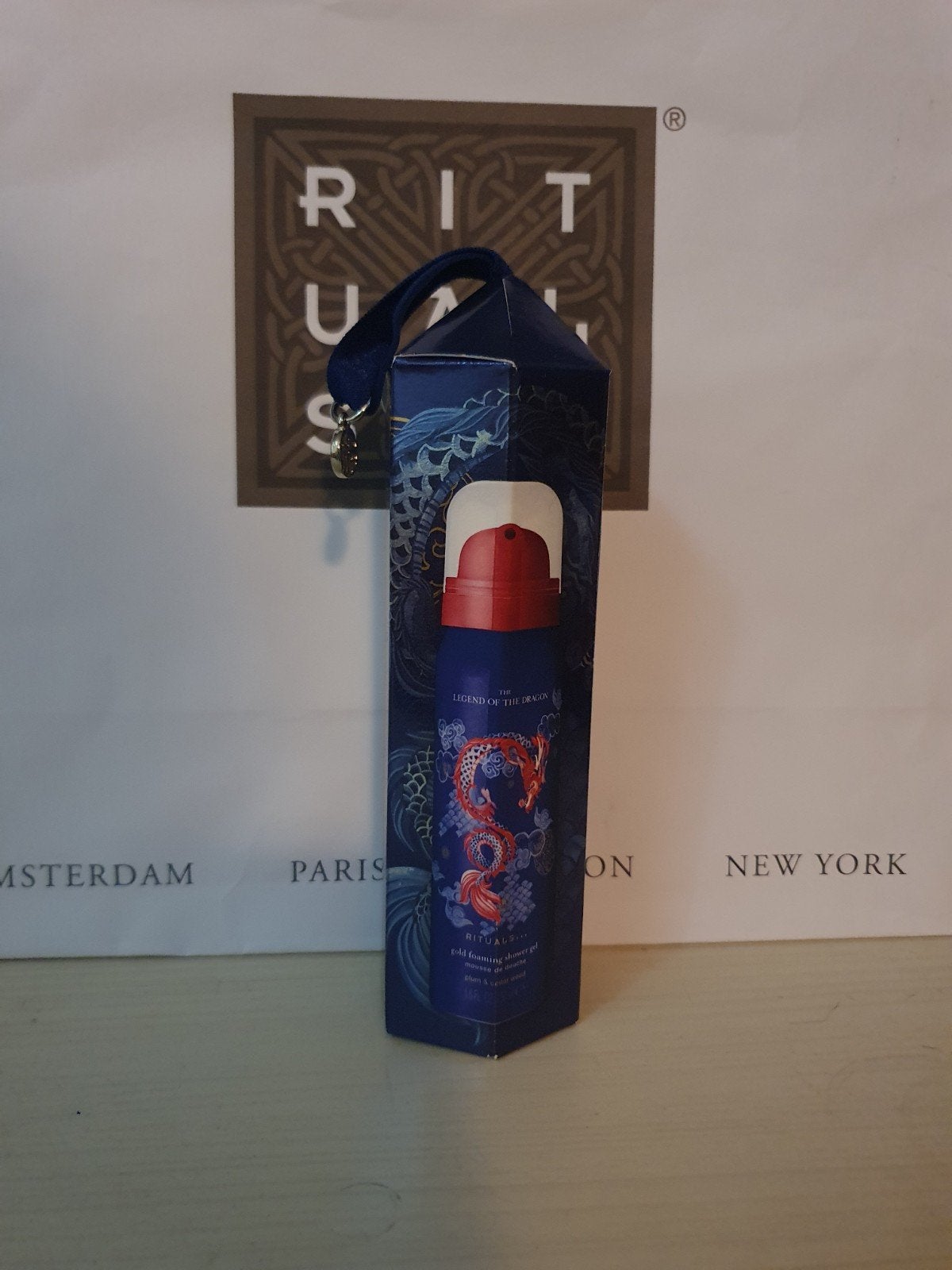 Rituals Legend of the Dragon mini showerfoam nieuw, Ophalen, Nieuw, Bad & Douche