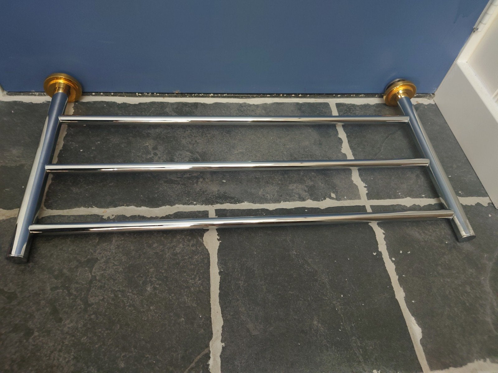 Luxe Design Chroom Wand droogrek 65B x 33D, zgan!, Overige typen, Zo goed als nieuw, Minder dan 100 cm, 25 tot 50 cm