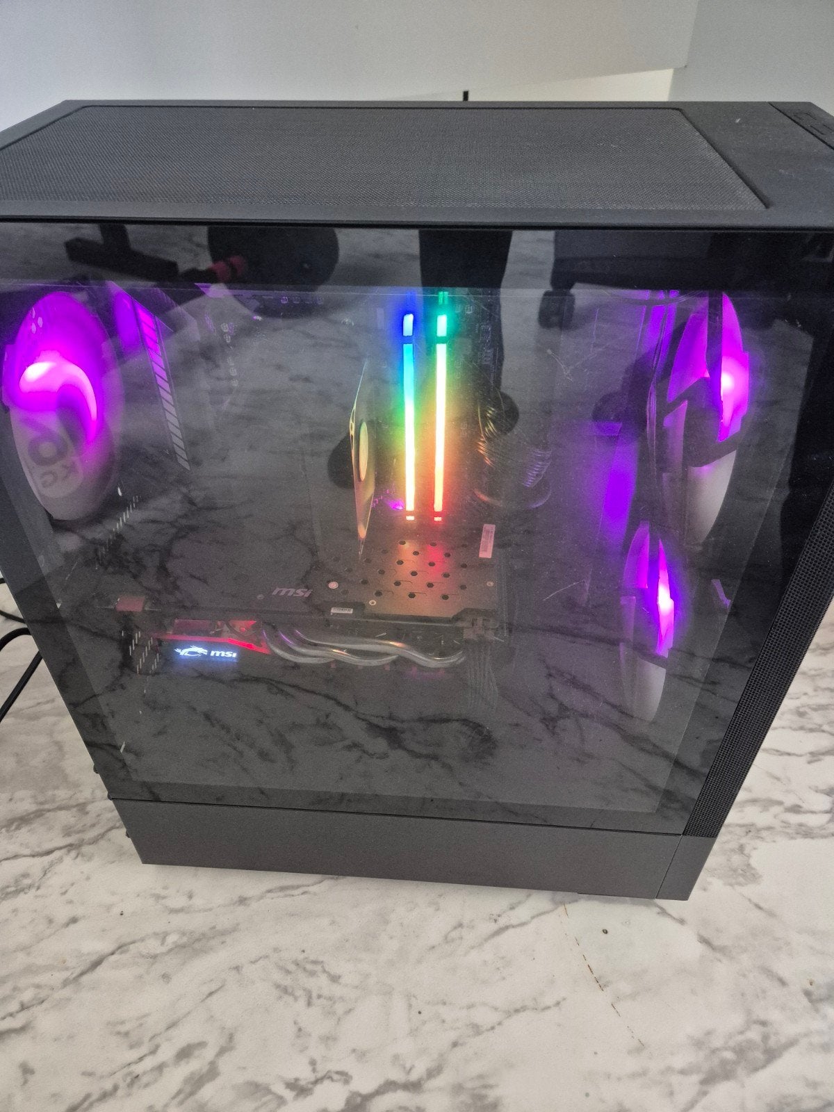 Gaming PC met AMD Ryzen 5 5500, GTX 960 en 16GB RAM, Custom Build, Ophalen of Verzenden, Zo goed als nieuw, Gaming