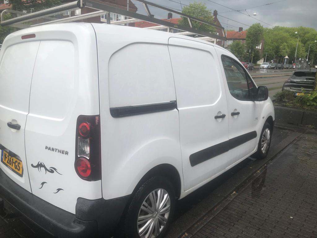 Peugeot Partner 1.6 HDI 55KW 2017, Stof, 74 pk, 4 cilinders, Origineel Nederlands
