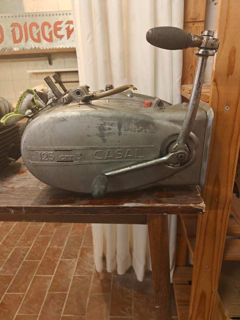 Casal 125cc motorblok (Zündapp) - Gebruikt, Ophalen of Verzenden, Gebruikt