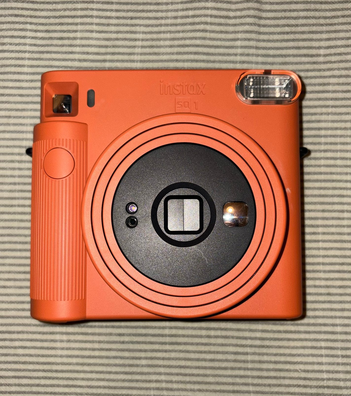 Fujifilm Instax Square SQ1 Terracotta-zo goed als nieuw+film, Ophalen of Verzenden, Zo goed als nieuw, Geen optische zoom