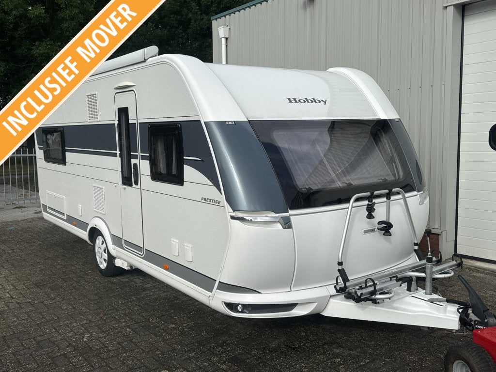 Hobby Prestige 560 FC | Mover | Dakluifel |, Caravans en Kamperen, Rondzit, Hobby, Bedrijf, Overige typen
