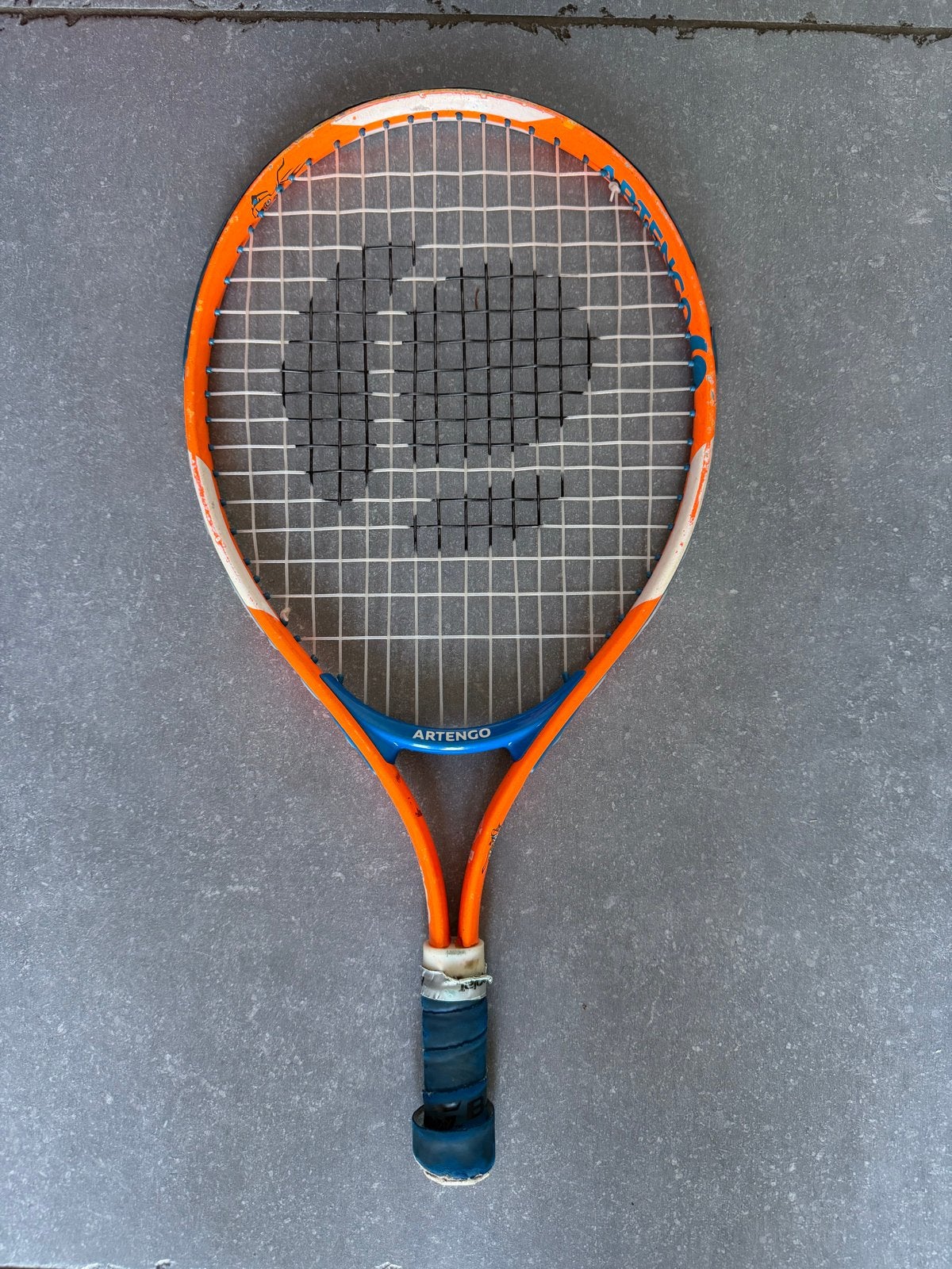 Artengo tennisracket 19 inch voor kinderen, Ophalen of Verzenden, Gebruikt, Racket, Overige merken
