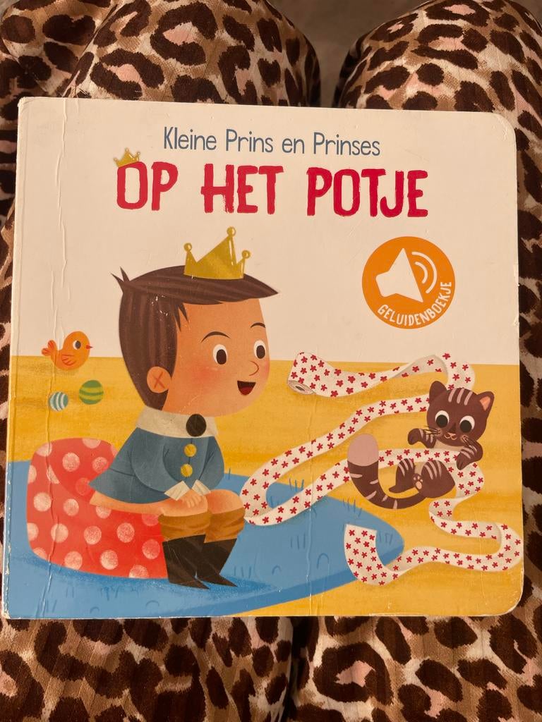 Kleine Prins en Prinses Op het potje - Geluidenboekje, Ophalen of Verzenden, Zo goed als nieuw, Uitklap-, Voel- of Ontdekboek