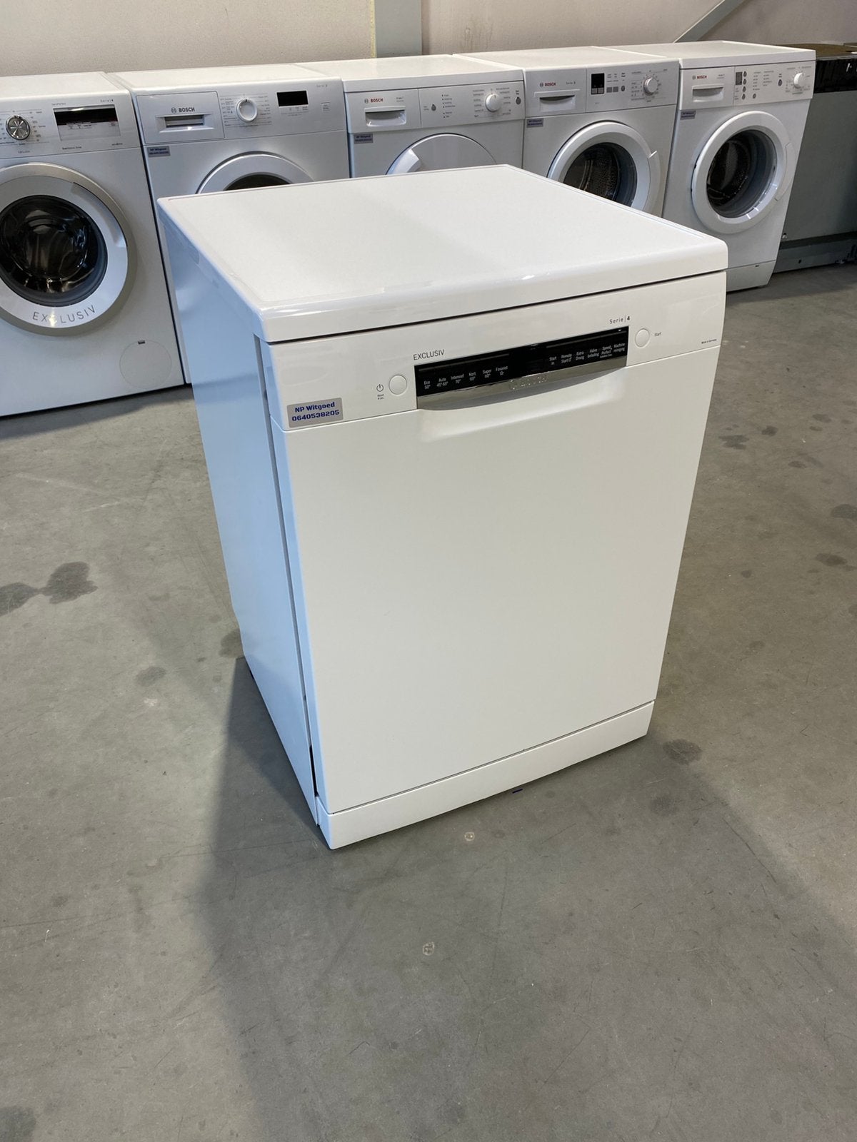 Bosch Serie 4 Exclusiv Vrijstaande Vaatwasser NieuwStaat!, Ophalen, Energieklasse A of zuiniger, 60 cm of meer, Minder dan 10 liter