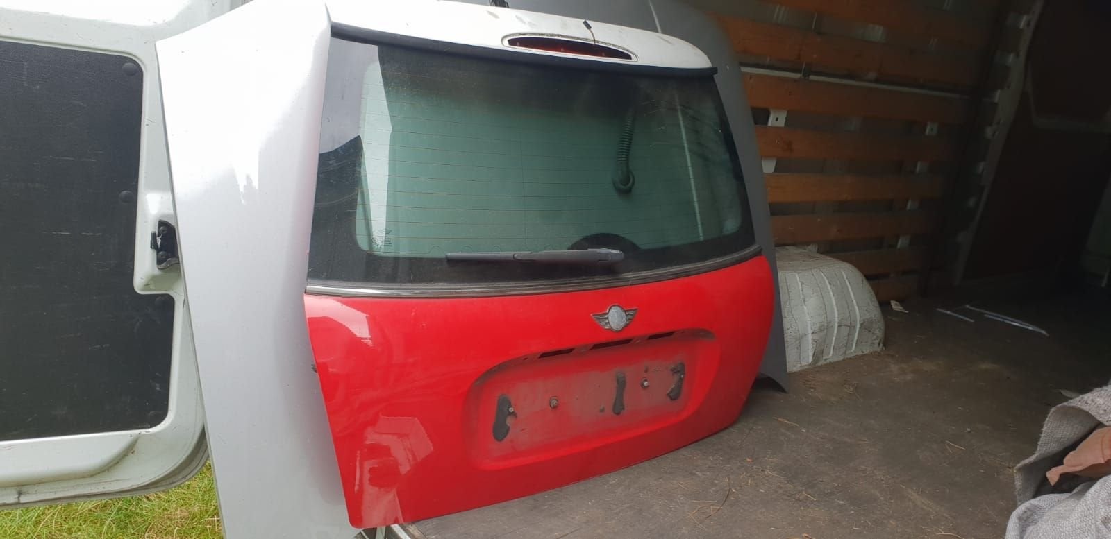 MINI COOPER ACHTERKLEP FASE 1 BJ 2001, Auto-onderdelen, Gebruikt, -, Ophalen of Verzenden, Achter