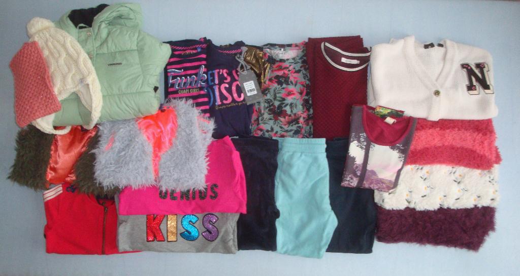 Pakket merk meisjes winterkleding maat 122/128 incl 3 NIEUW, Ophalen of Verzenden, Zo goed als nieuw, Maat 128