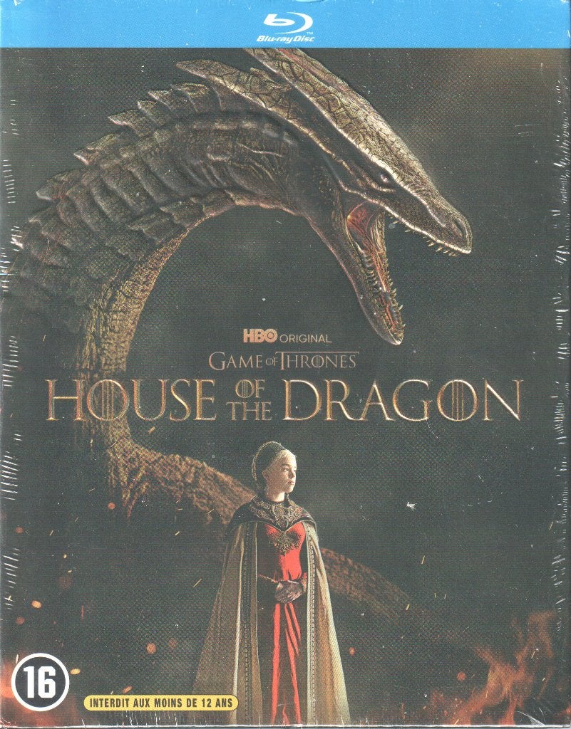 House of the Dragon - Seizoen 1 Blu-ray (HBO Original), Vanaf 16 jaar, Nederlands, Science Fiction en Fantasy, Ophalen of Verzenden