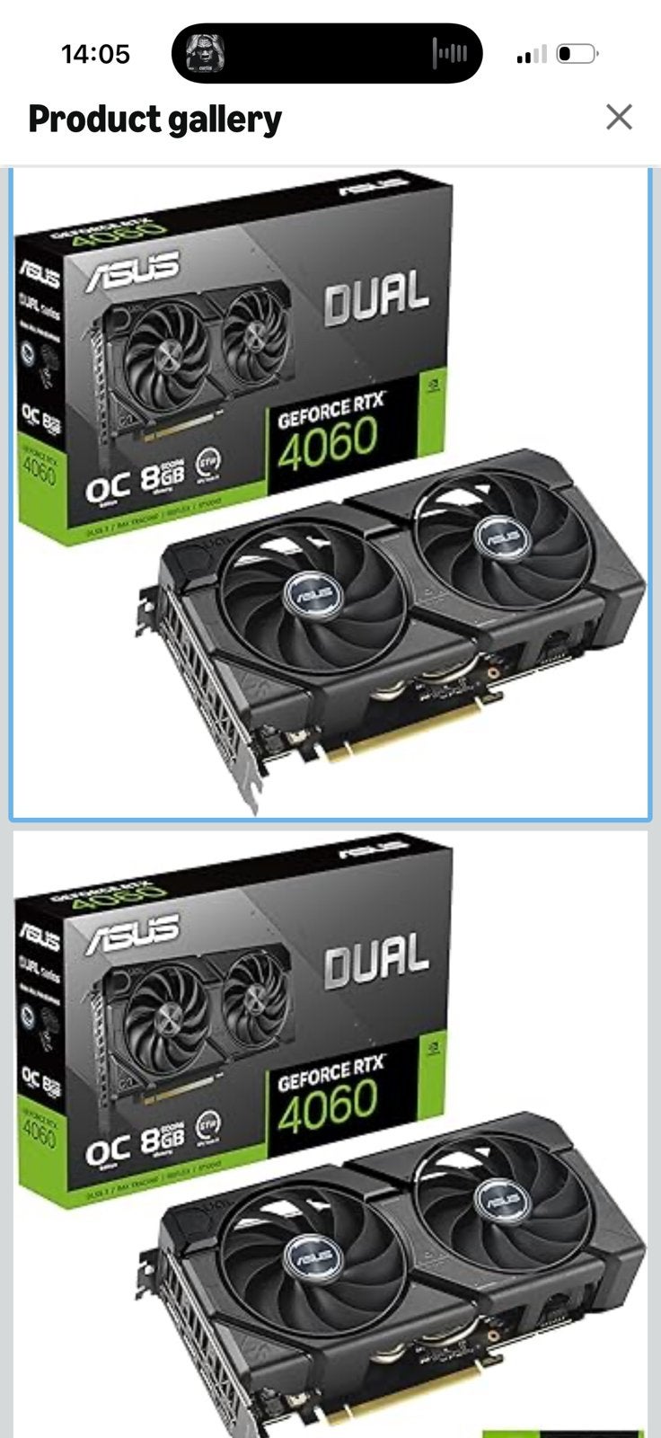 Rtx 4060 graphic  card with box, Ophalen of Verzenden, Zo goed als nieuw, GDDR6, PCI-Express 4