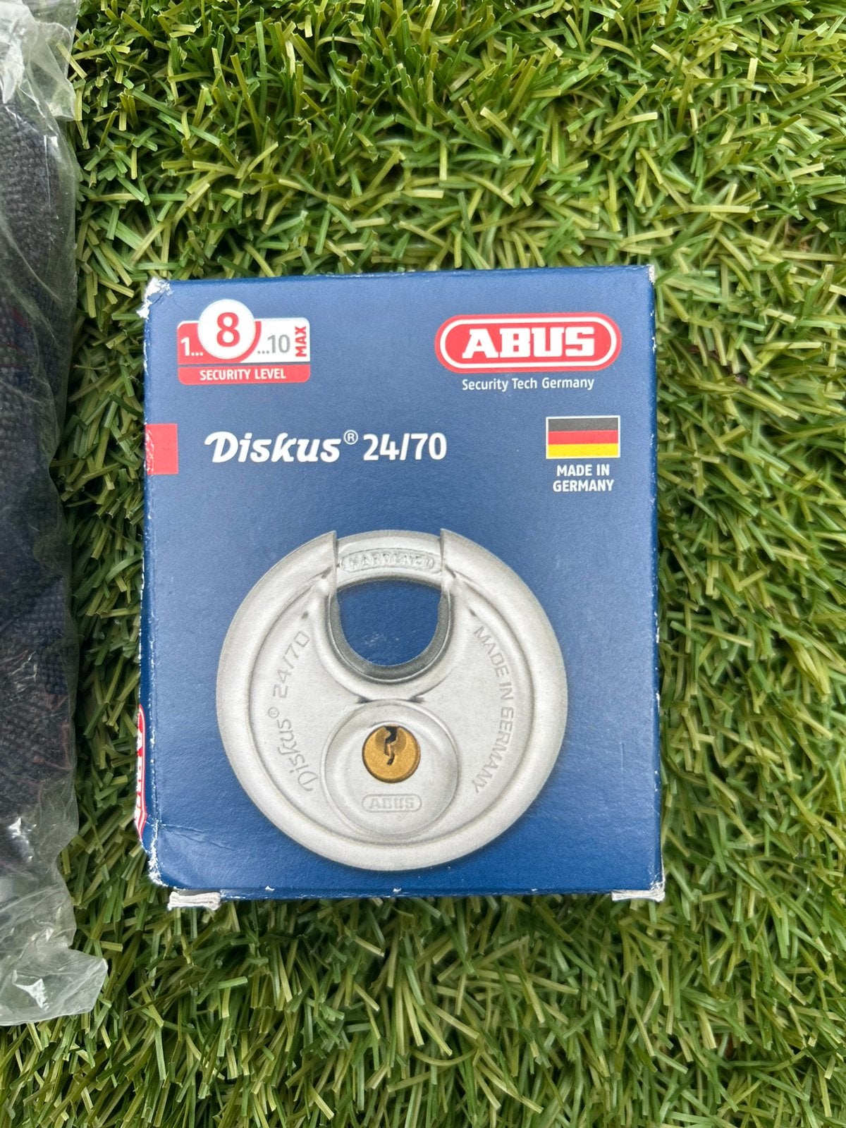 Abus hangslot met ketting alles nieuw antidiefstalketging, Ophalen of Verzenden, Nieuw