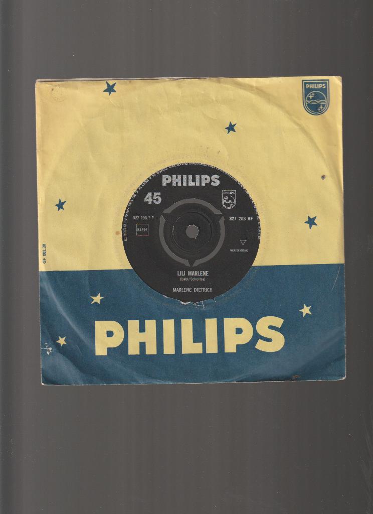 MARLENE  DIETRICH  --  LILI  MARLENE, Cd's en Dvd's, Vinyl Singles, Verzenden, Originele persing, 7 inch, Single