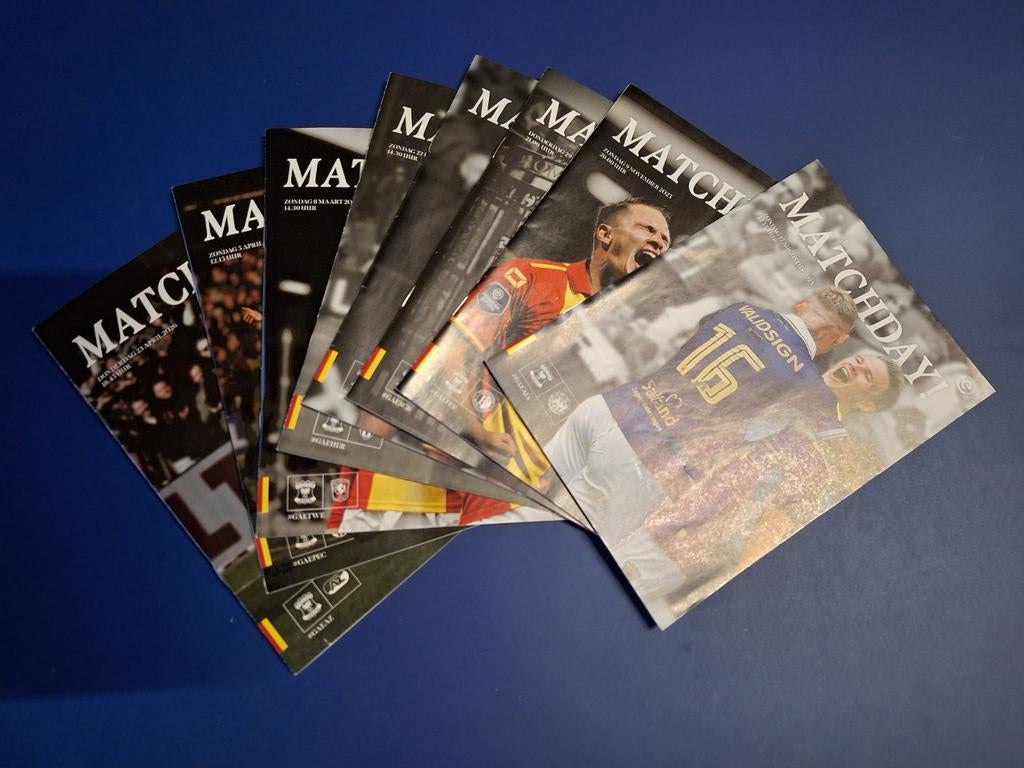 Go Ahead Eagles Programma's Matchday, Ophalen of Verzenden, Zo goed als nieuw, Overige binnenlandse clubs, Overige typen