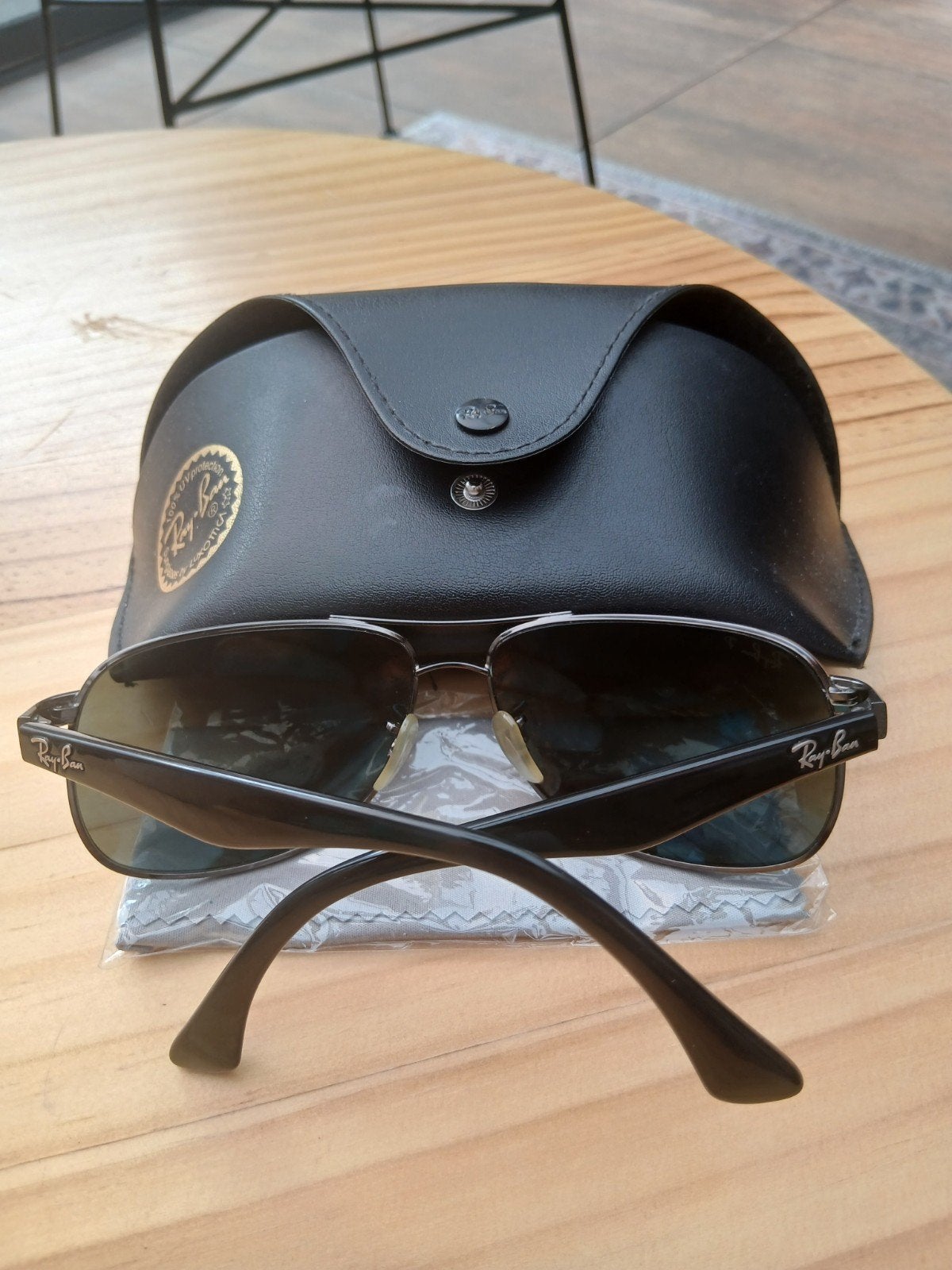 Zonnebril, Ophalen of Verzenden, Zo goed als nieuw, Zwart, Ray-Ban