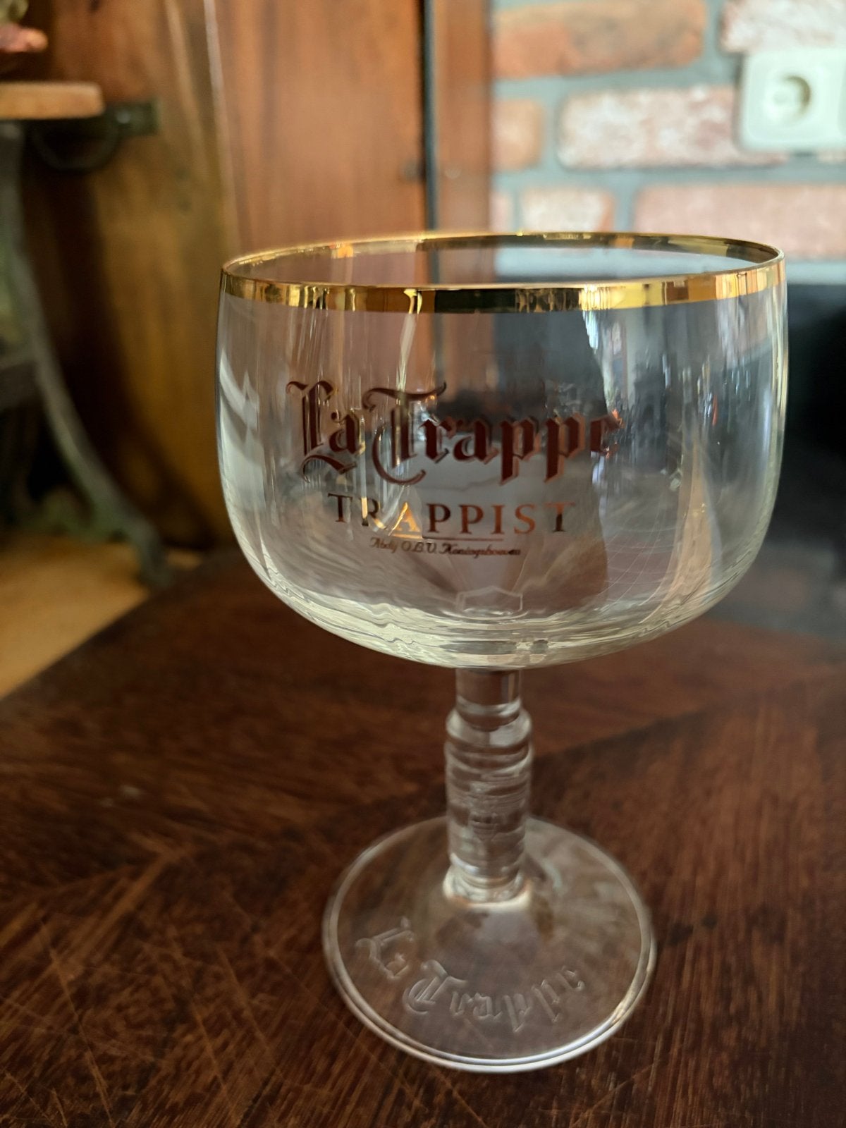 La Trappe Trappist Prior bokaal bierglas 5 stuks, Verzamelen, Biermerken, Ophalen, Nieuw, Glas of Glazen, La Trappe