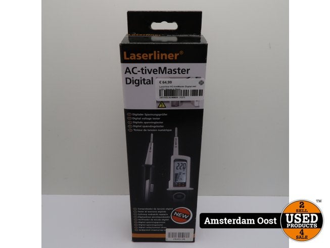 Laserliner AC-tiveMaster Digital met LCD | Nieuw in Doos