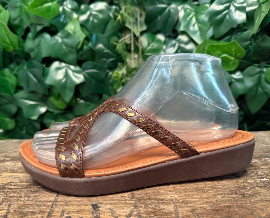 Nieuwe mooie leren slippers van Fitflop maat 37
