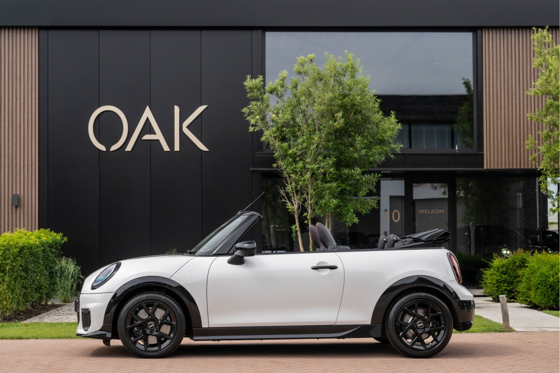 MINI Cabrio 2.0 Cooper C John Cooper Works XL | Navi | H&K |, Auto's, Mini, Bedrijf, Te koop, Cabrio, 360° camera, ABS, Achteruitrijcamera