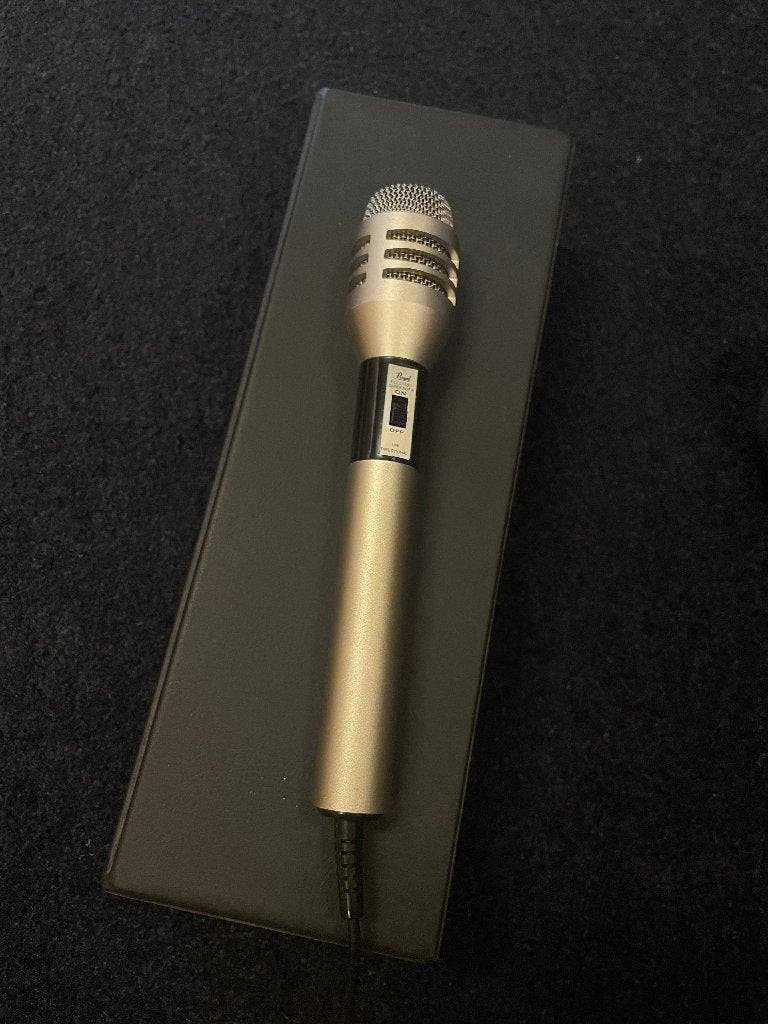 Vintage pearl CM-1000 microphone, Muziek en Instrumenten, Microfoons, Ophalen of Verzenden, Zo goed als nieuw, Instrumentmicrofoon