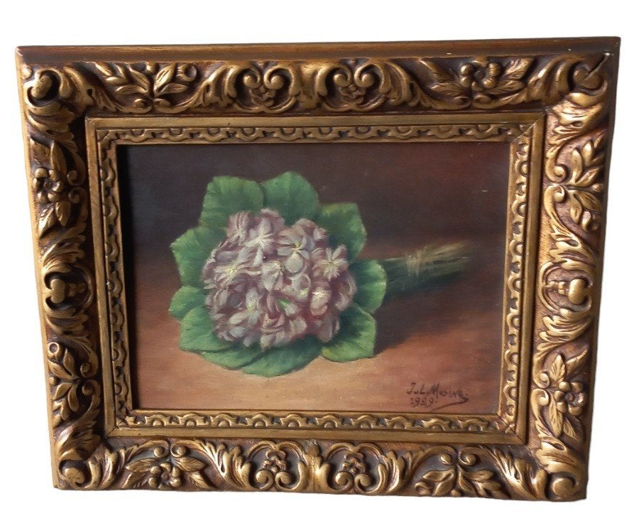 Juul Musing (XIX-XX eeuw) "bloem"., Ophalen of Verzenden, Bloemen