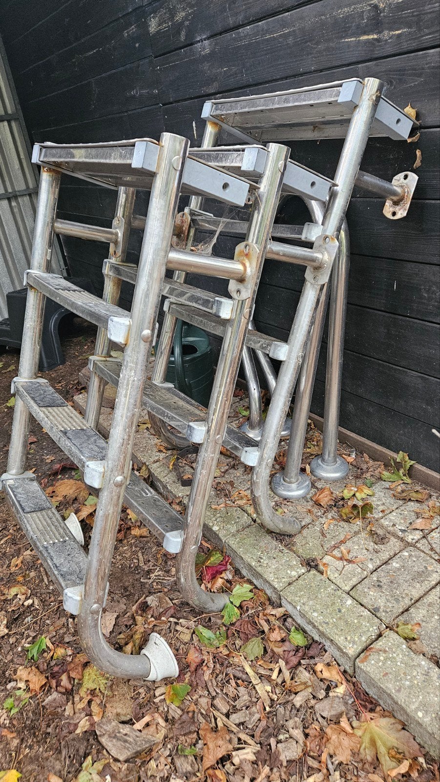 RVS Zwemtrap / Bootladder, Ophalen of Verzenden, Gebruikt, Overige typen