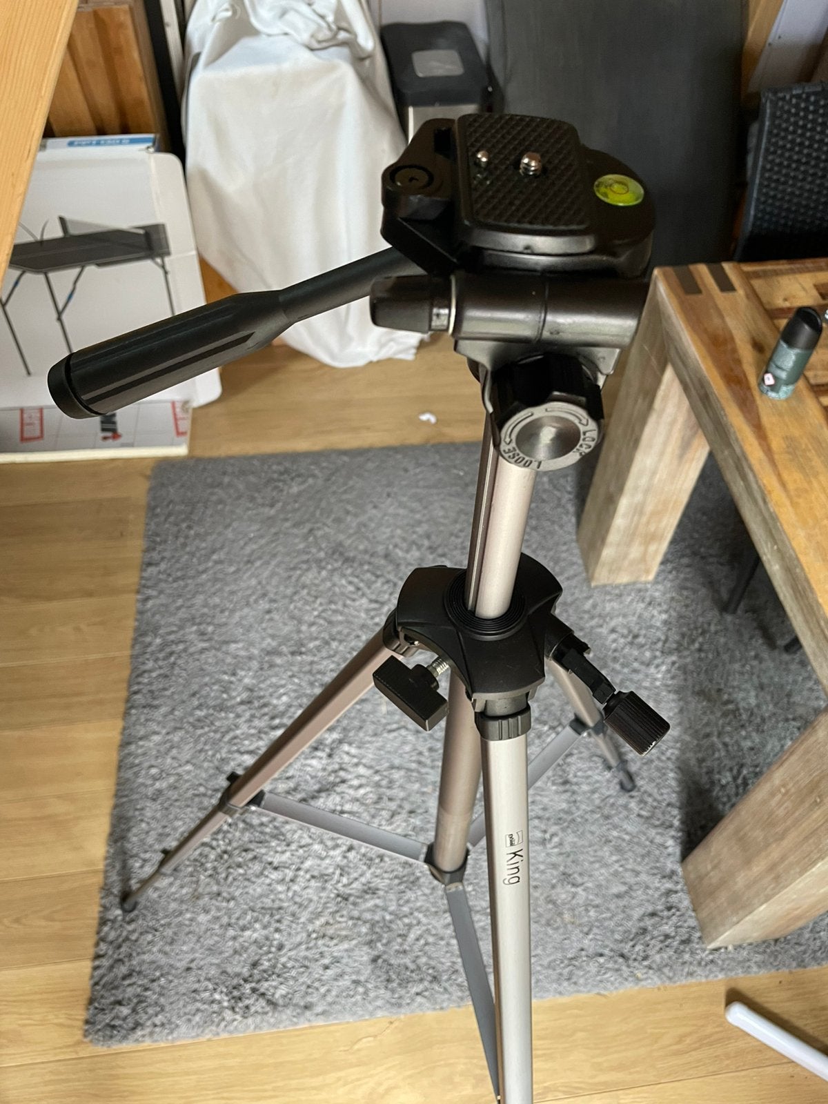 Dörr King camera statief, Audio, Tv en Foto, Fotografie | Statieven en Balhoofden, Ophalen, Overige merken, Zo goed als nieuw