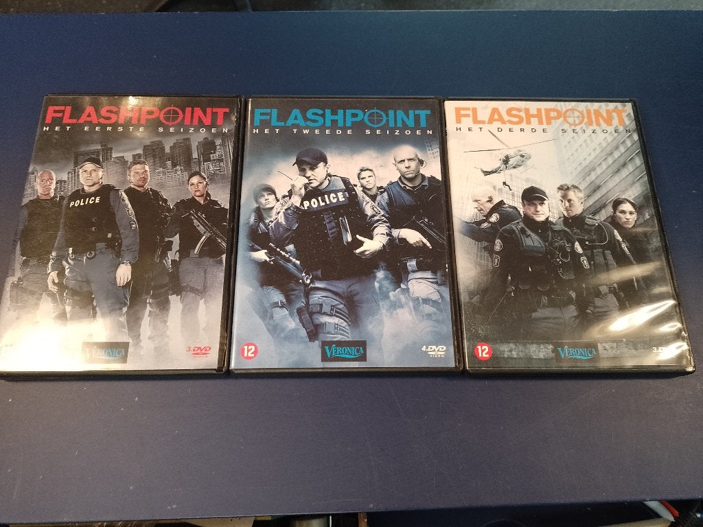 Flashpoint, seizoen 1, 2 en 3, Vanaf 12 jaar, Ophalen of Verzenden, Gebruikt