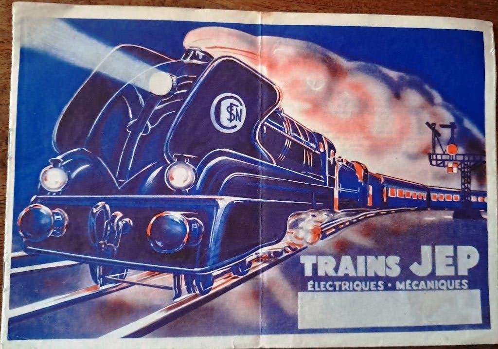 spoor 0 Catalogus jep 1951 Trains Jep electriques, Ophalen of Verzenden