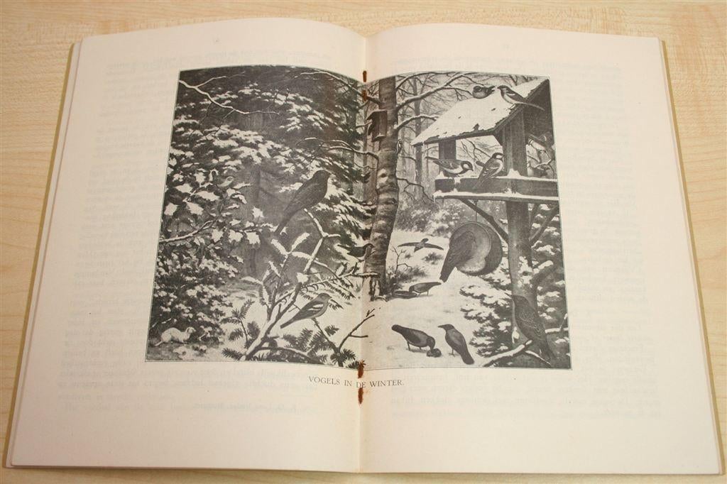 Dieren in hun Omgeving — Vogels in de Winter [ca. 1940], Boeken, Ophalen of Verzenden, Gelezen, Vogels